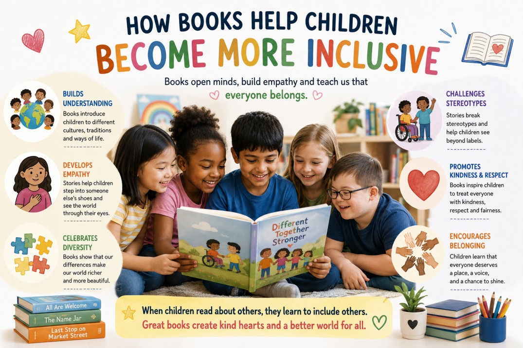 How Books Help Children Become More Inclusive