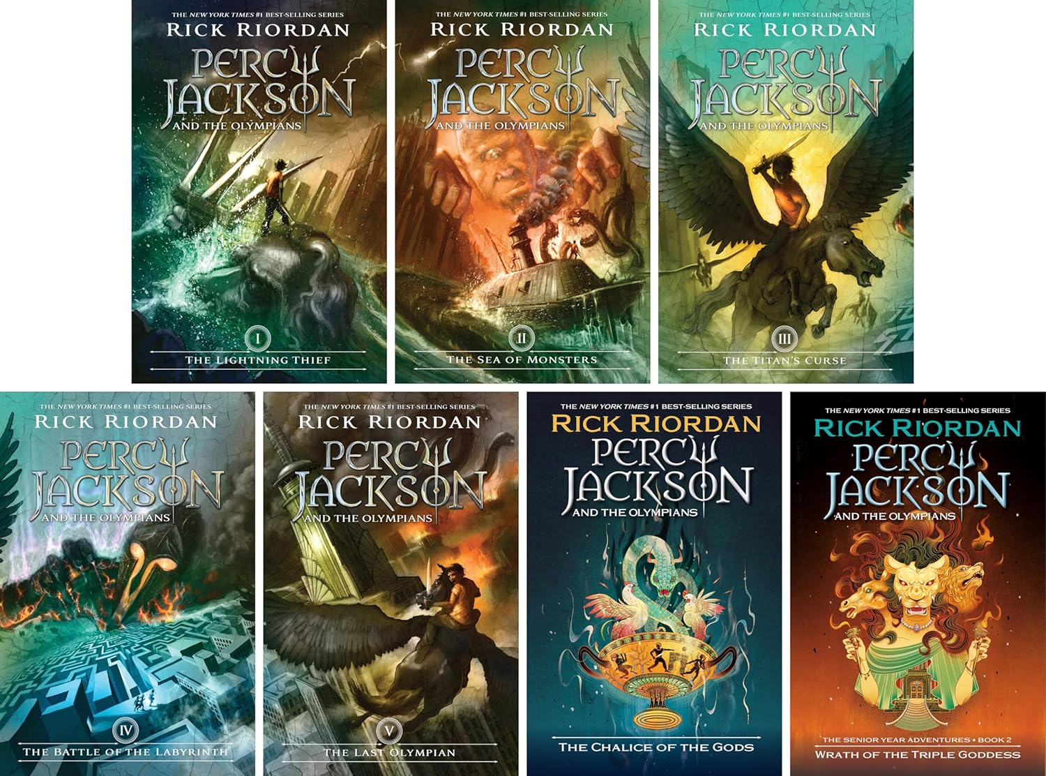 Percy Jackson and the Olympians Hardcover Collection