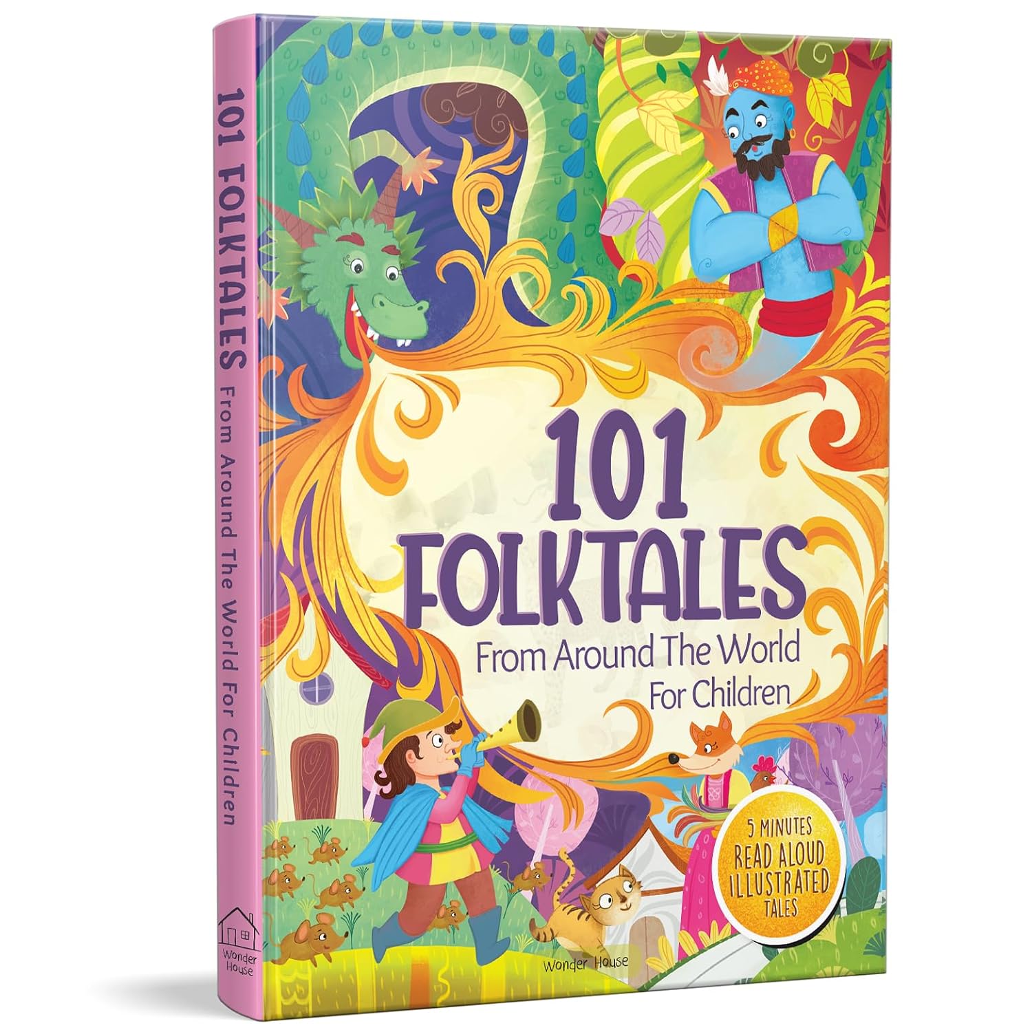 101 Folktales For Children 5 Minutes Read Aloud Illustrated Tales With Morals