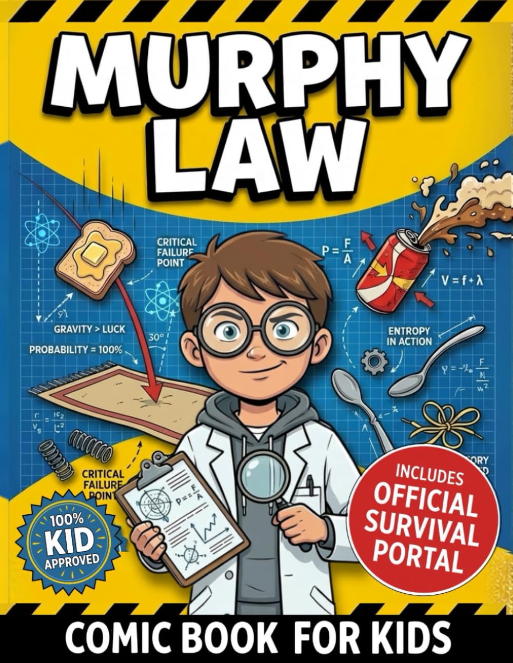 Murphy Law Comic Book For Kids