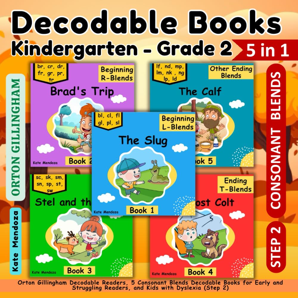Decodable Books Kindergarten
