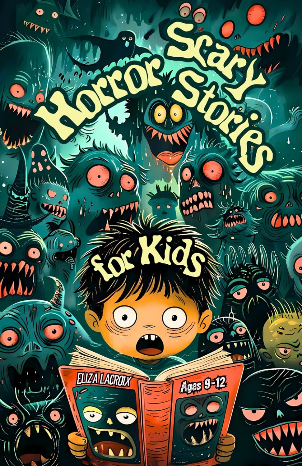 Scary Horror Stories of Monsters & Ghosts for Kids Ages 9-12