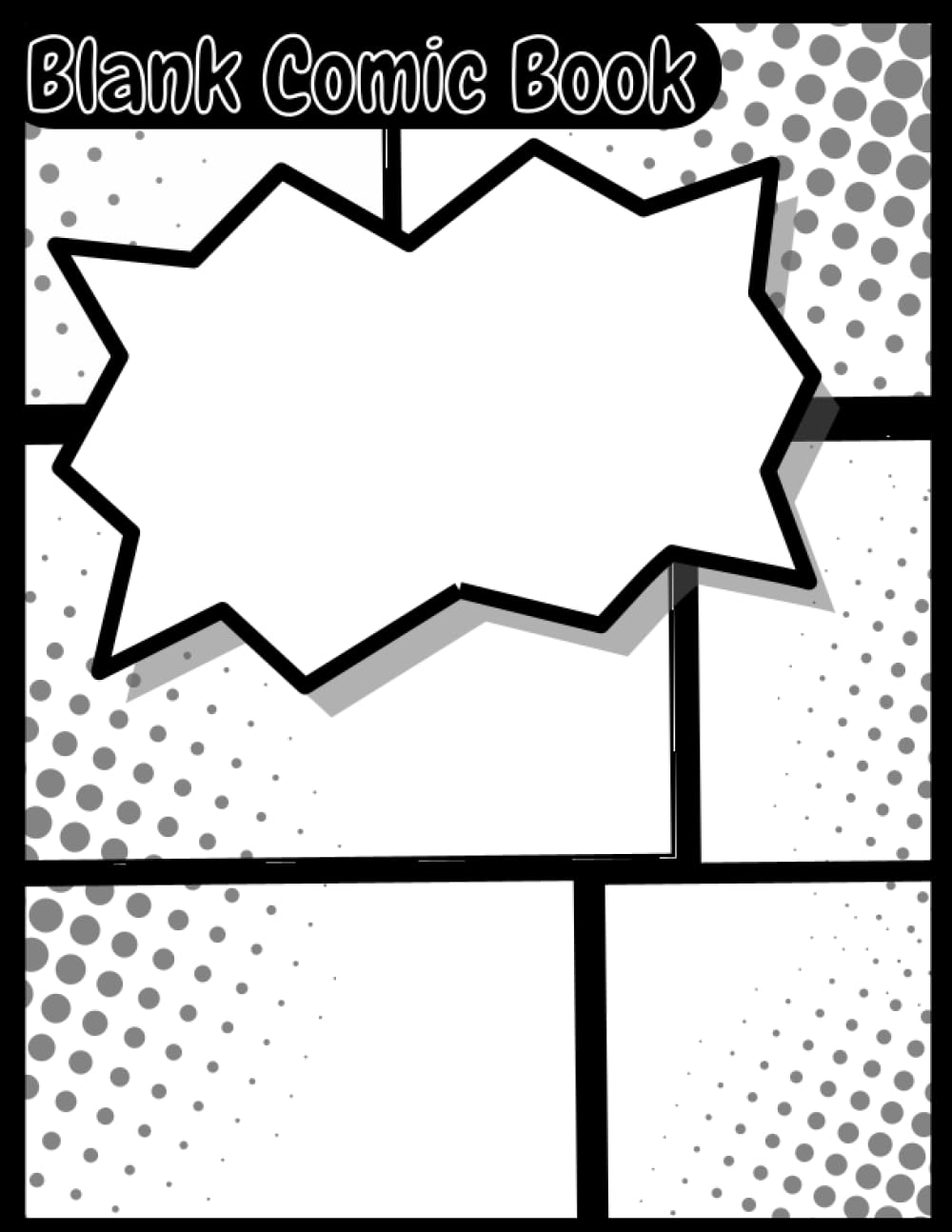 Blank Comic Book for Kids, Teens, and Adults