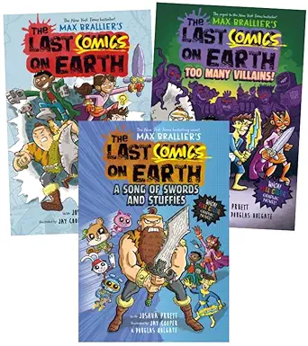 Last Comics on Earth Series 3 Books Set