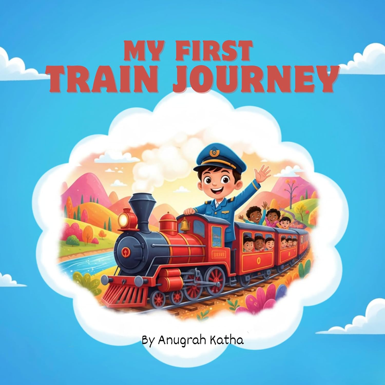 My First Train Journey, Picture book for kids age 3 to 5