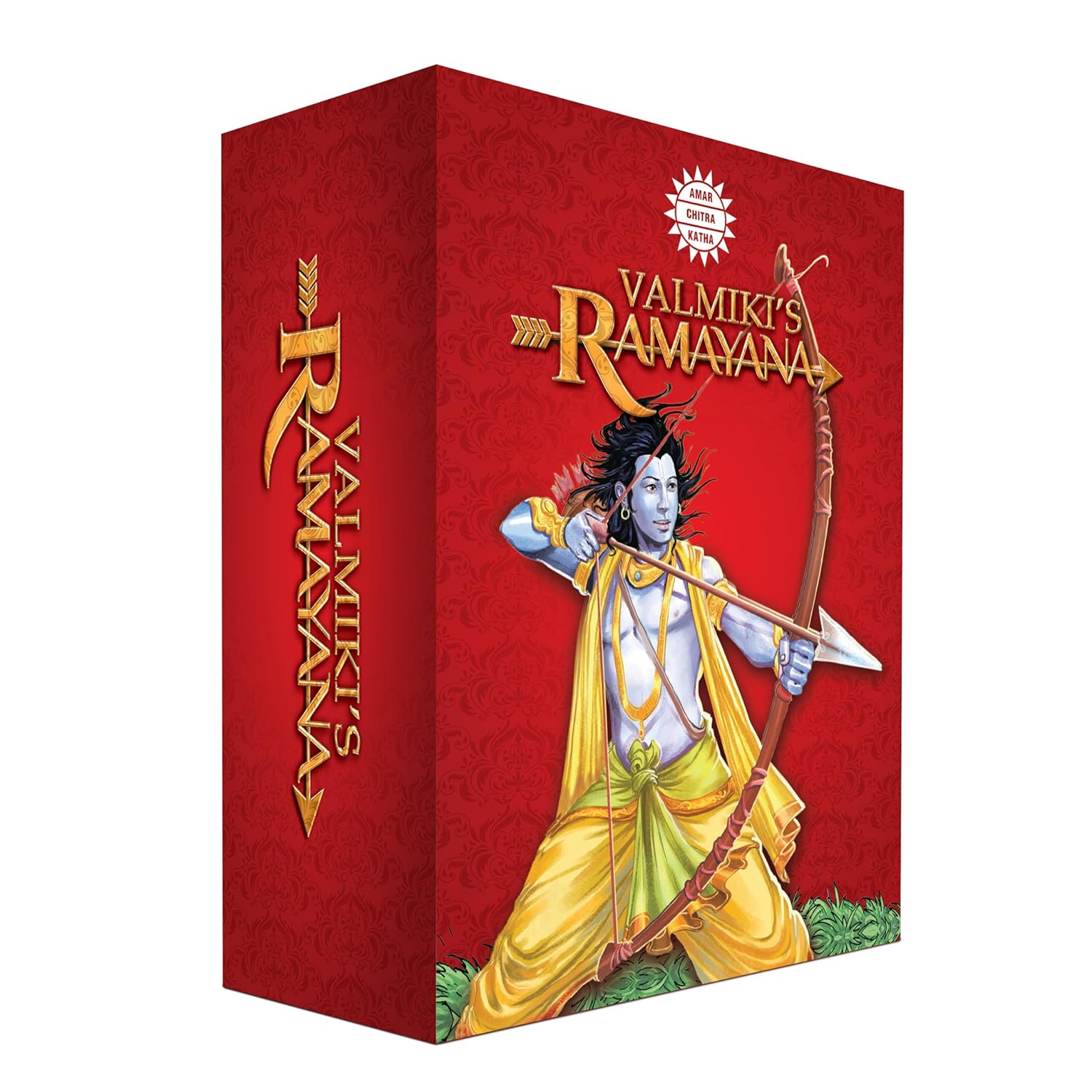 Valmiki's Ramayana – 6 Volume Comic Book Set | Ramayana Stories from Indian Epics & Mythology | Illustrated Tales for Kids & Adults | Amar Chitra Katha